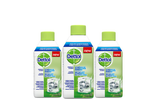Dettol Wasmachine Reiniger Hygiëne - 250ml x3