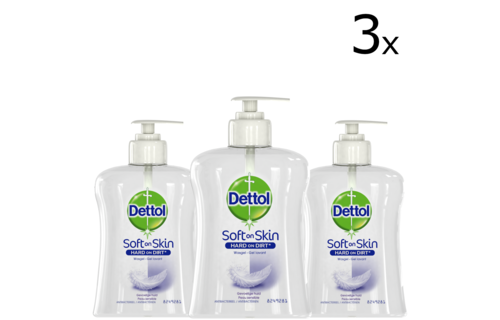 Dettol Handzeep - Gevoelige Huid - 250ml x3