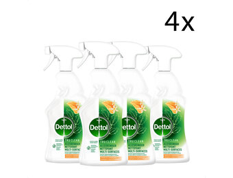 Dettol Allesreiniger Spray - Mandarijn & Citroenbloesem - 100% ingrediënten van natuurlijke oorsprong - 500 ml