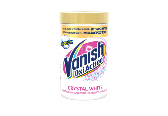 Vanish Oxi Action Crystal White Base Poeder - Voor Witte Was - 1,2kg