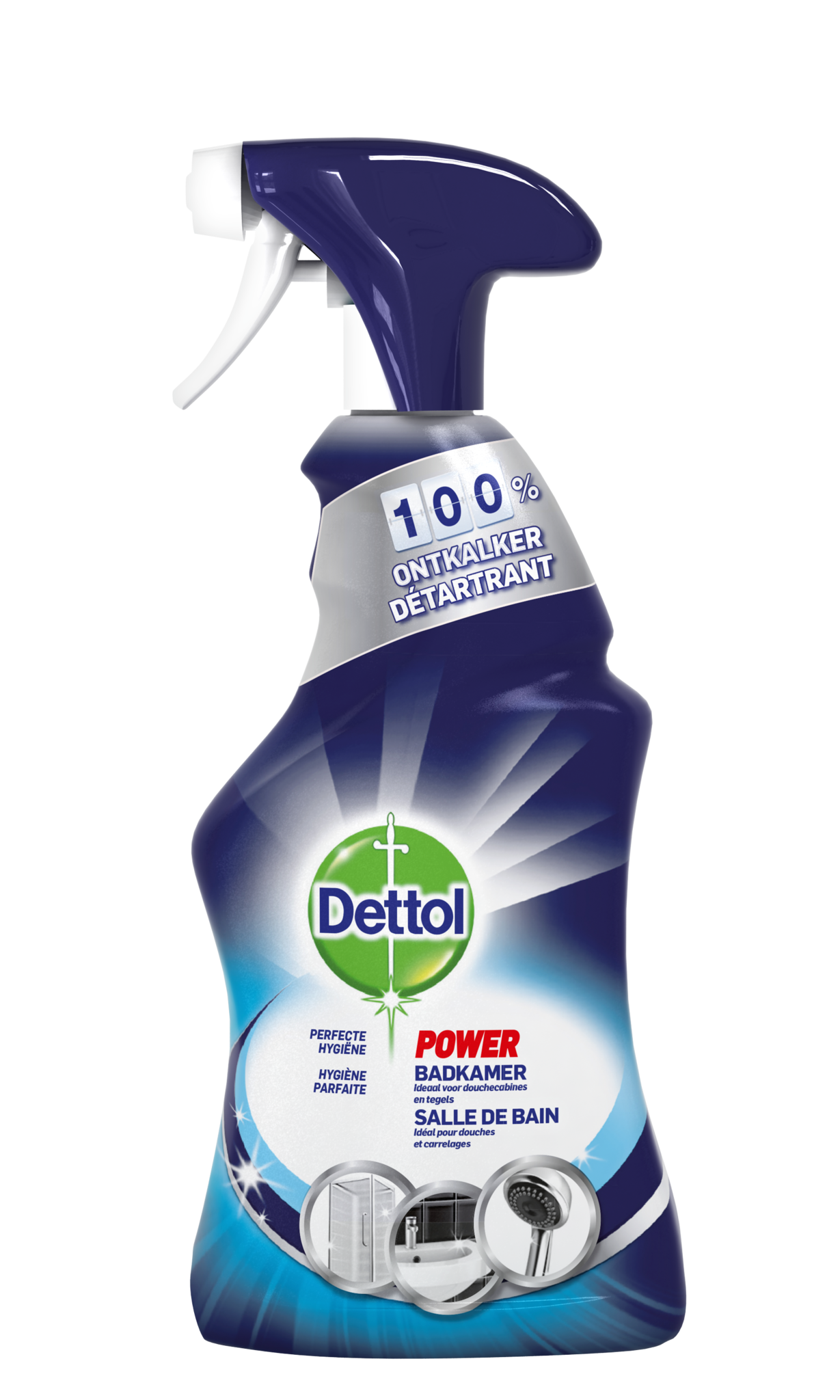 Dettol Allesreiniger Spray Power & Fresh - Badkamer - 500ml x12