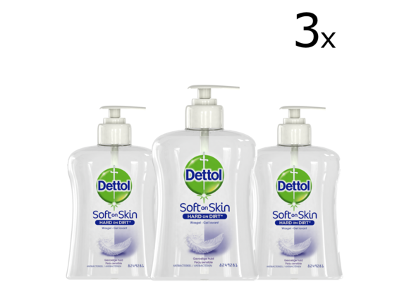Dettol Handzeep - Gevoelige Huid - 250ml x12