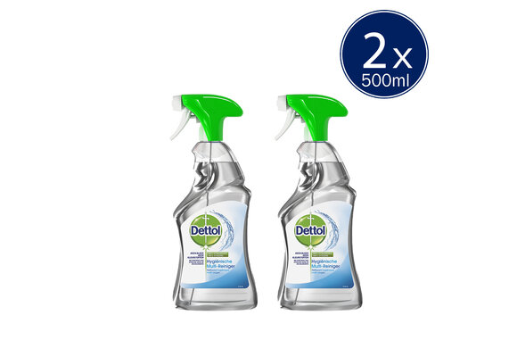 Dettol Allesreiniger Spray Power  Fresh - Multireiniger - 500ml x2