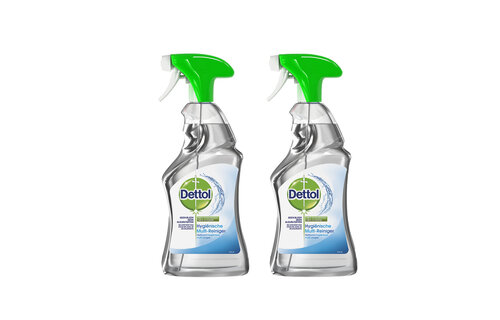 Dettol Allesreiniger Spray Power & Fresh - Multireiniger - 500ml x2