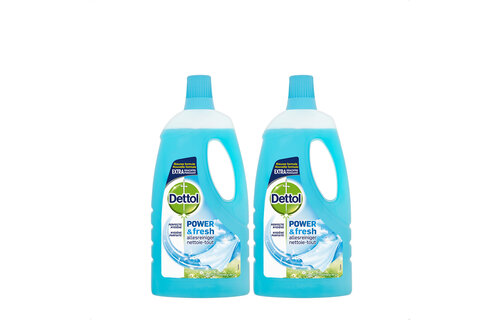 Dettol Allesreiniger Katoenfris 1L - 2 Stuks - Voordeelverpakking