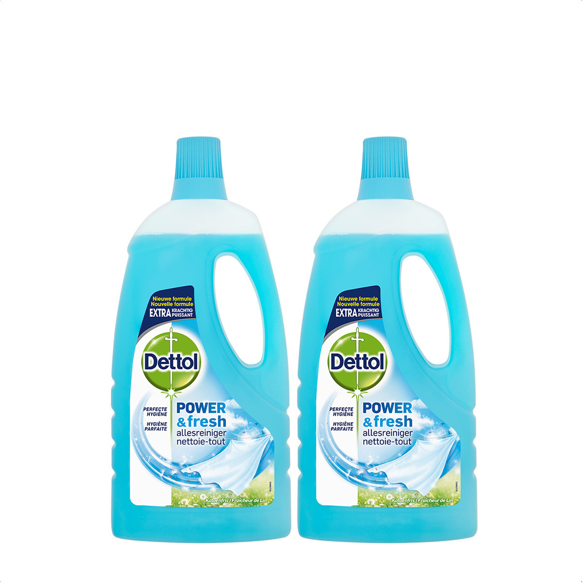 Dettol Allesreiniger Katoenfris 1L - 2 Stuks - Voordeelverpakking