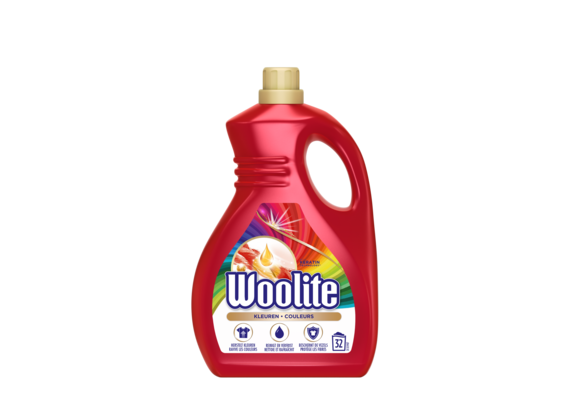 Woolite Kleuren Wasmiddel voor Gekleurde Was met Keratine - 1,9L