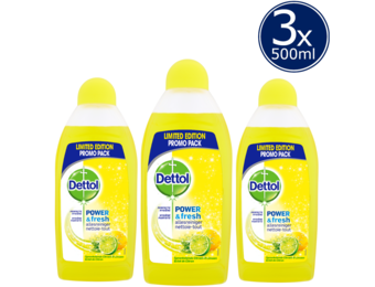 Dettol Allesreiniger Power &amp; Fresh - Citrus - 500ml x3
