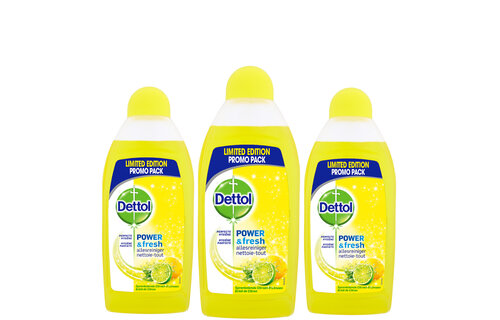 Dettol Allesreiniger Power & Fresh - Citrus - 500ml x3