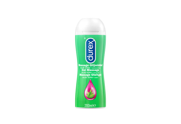 Durex Massage Olie en Glijmiddel 2-in-1 - Aloë Vera - 200ml