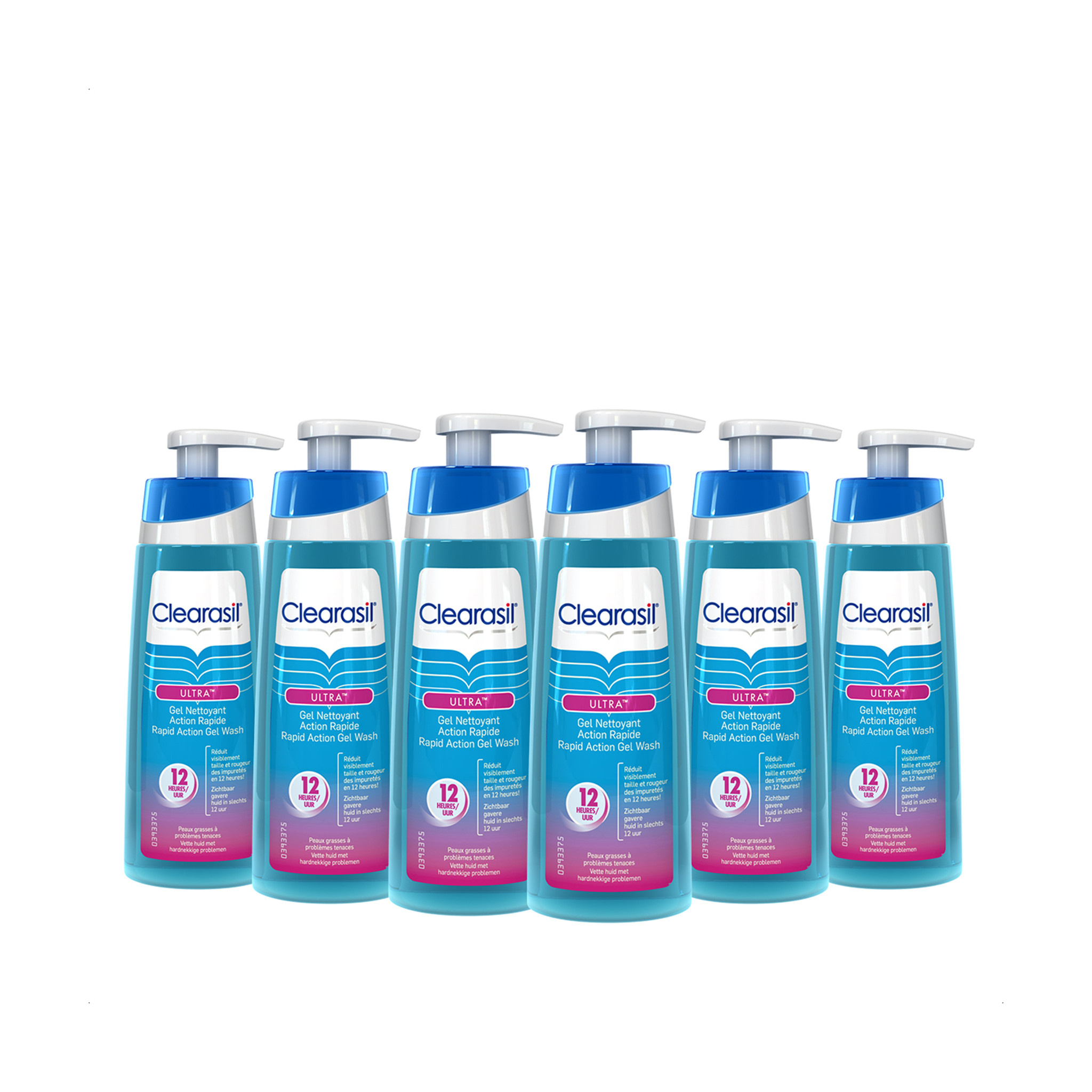 Clearasil Ultra Gel Wash 200ML - 6 Stuks - Voordeelverpakking