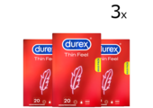 Durex Condooms Thin Feel 20st x3
