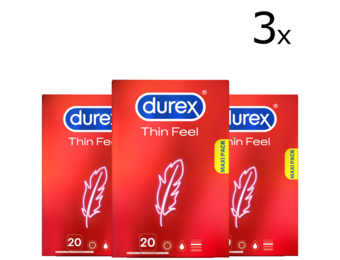 Durex Condooms Thin Feel 20st x3