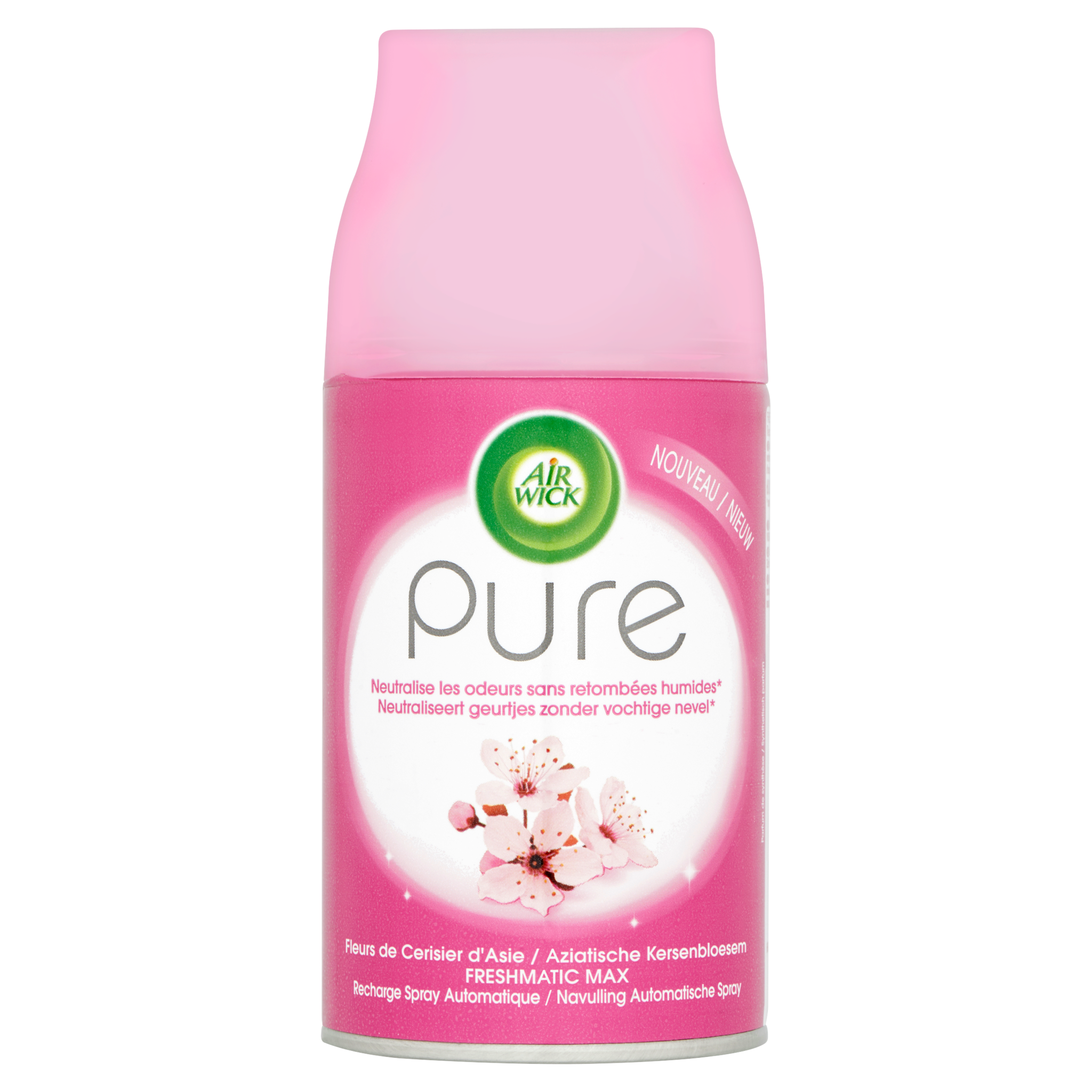 Air Wick Freshmatic Automatische Spray Luchtverfrisser - Pure Aziatische Kersenbloesem - Navulling 250ml