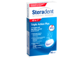 Steradent Kunstgebit Reiniger - Triple Action Plus - 90 stuks