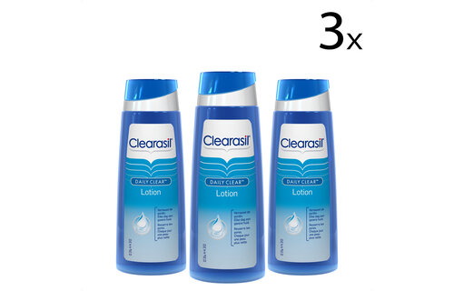 Clearasil Reinigingslotion Daily Clear 200ml x3