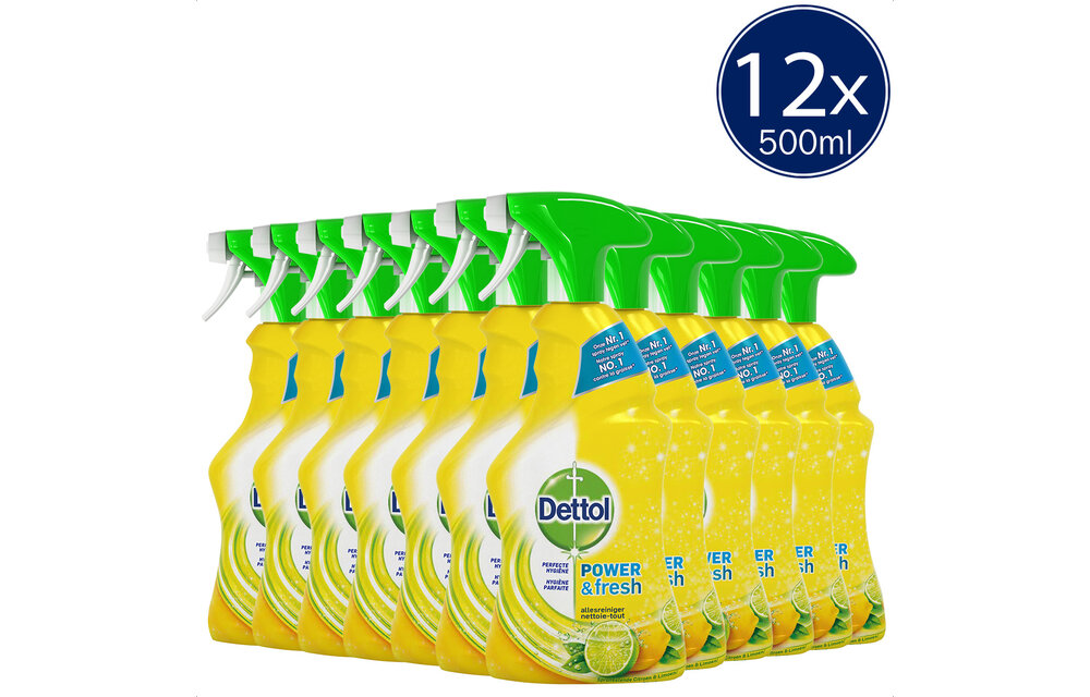 Dettol Trigger Citrus 500ML - 12 Stuks - Voordeelverpakking