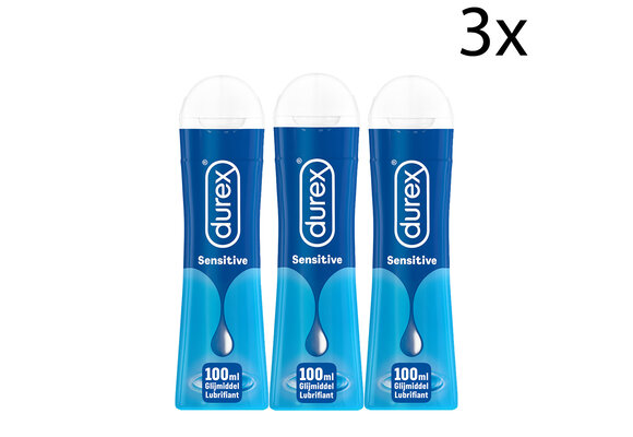 Durex Glijmiddel Play Sensitive – 100ml x3