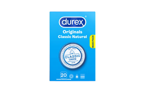 Durex Condooms Classic Natural 20st