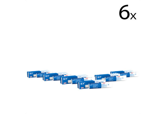 K-Y Bevochtigingsgel Steriel Glijmiddel - 82ml x6