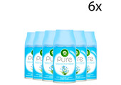 Air Wick Freshmatic Automatische Spray Luchtverfrisser - Pure Lentedauw - Navulling 250ml x6