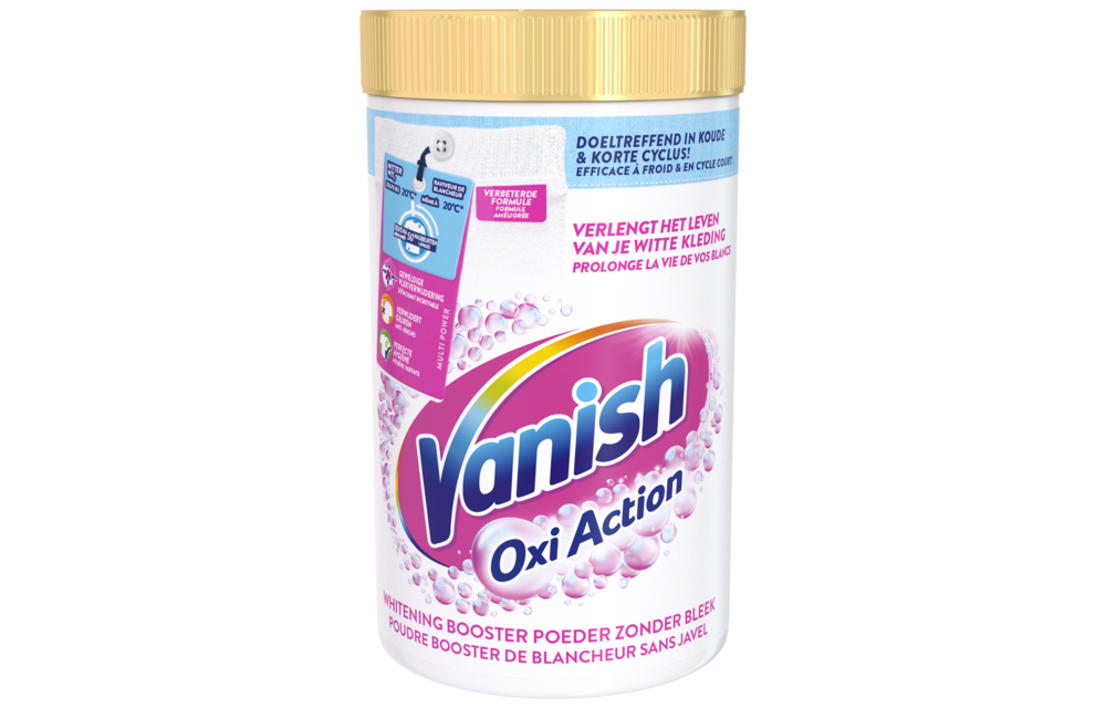 Vanish Oxi Action Whitening Booster Poeder - 1.5 kg x2