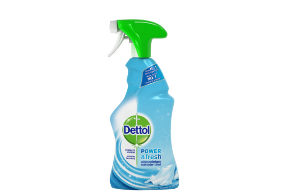 Dettol Allesreiniger Spray Power & Fresh - Katoenfris - 500ml