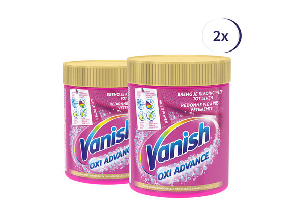 Vanish Oxi Advance Multi Power Colour Powder 470 gr x2