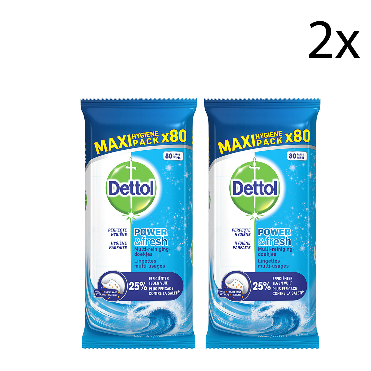 Dettol Oceaan doekjes 80st