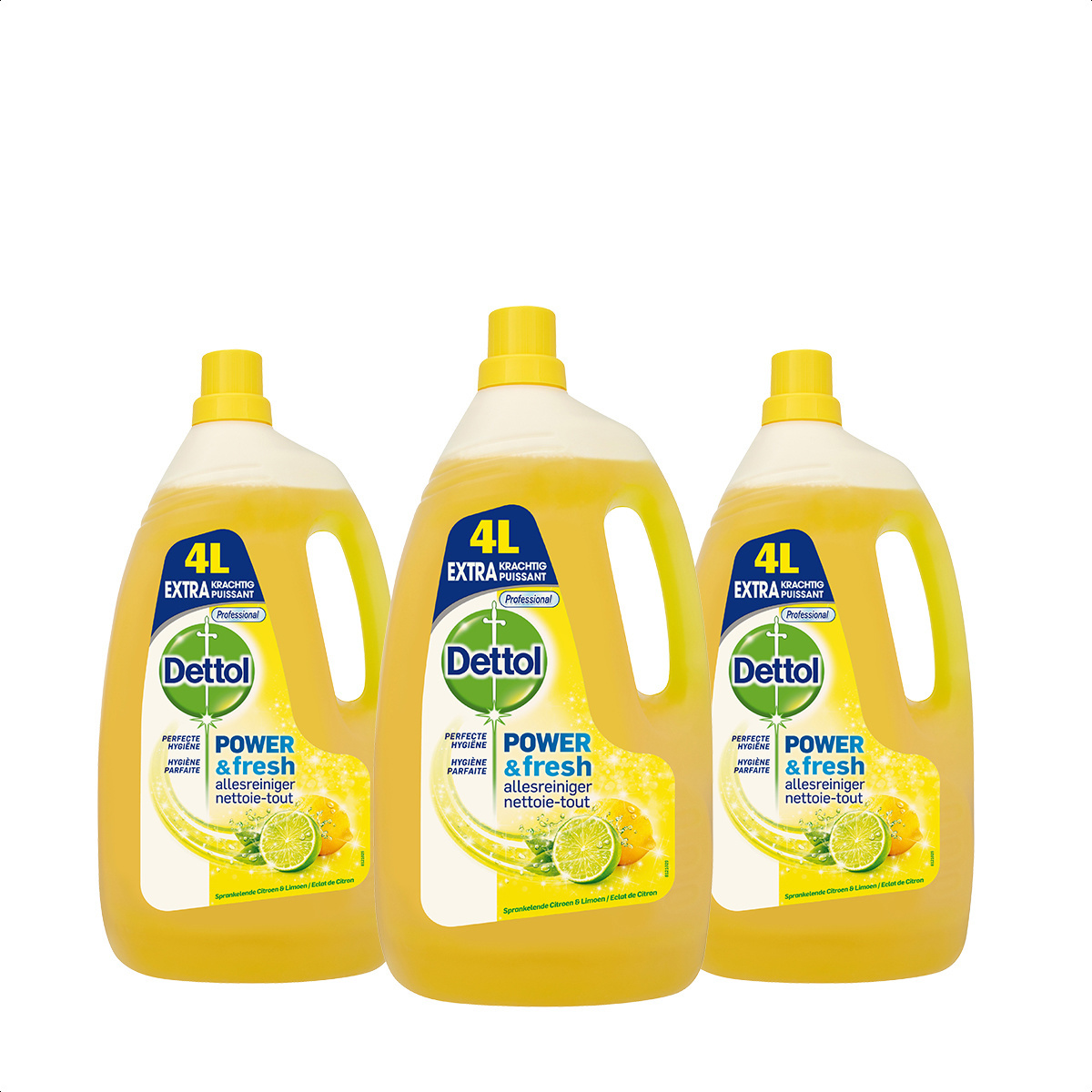 Dettol Allesreiniger Citrus - 4L x3