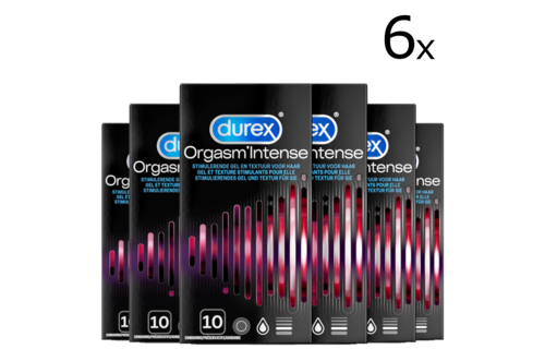Durex Condooms Orgasm Intense 10st x6