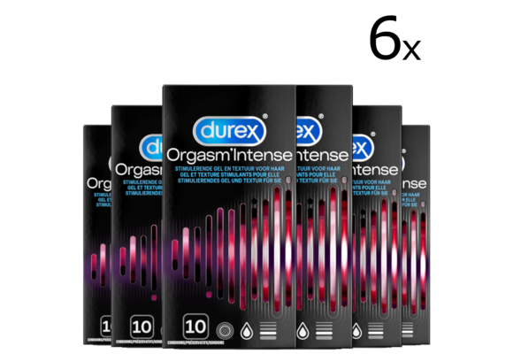 Durex Condooms Orgasm Intense 10st x6