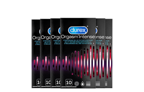Durex Condooms Orgasm Intense 10st x6