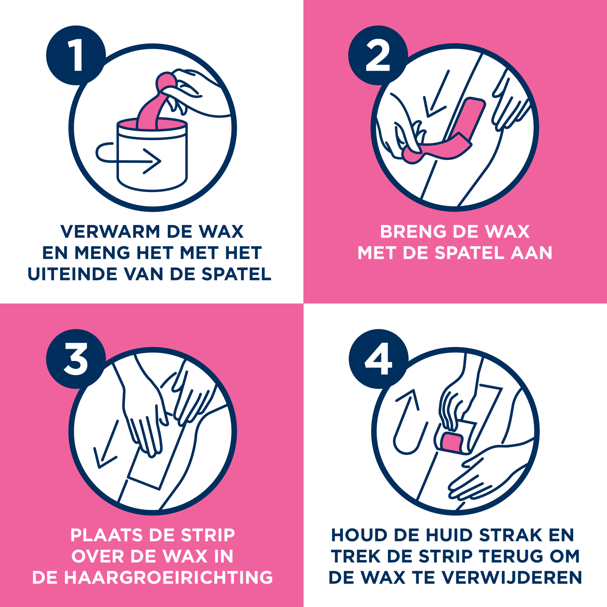 Veet Warme Wax - Orientaalse Wax Minima - Arganolie x3