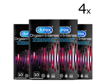 Durex Condooms Orgasm Intense 10st x4