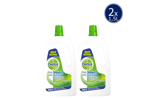 Dettol Allesreiniger Power & Fresh - Original - 1.5L x2