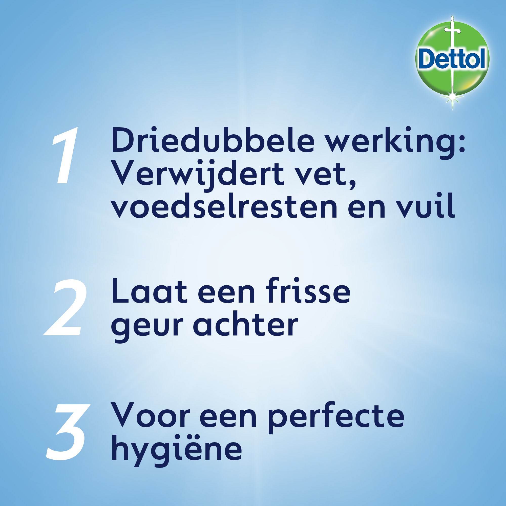 Dettol Allesreiniger Power & Fresh - Original - 1.5L x2