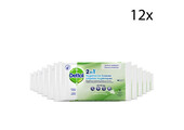 Dettol 2in1 desinf doekje x12 - 12 Stuks - Voordeelverpakking