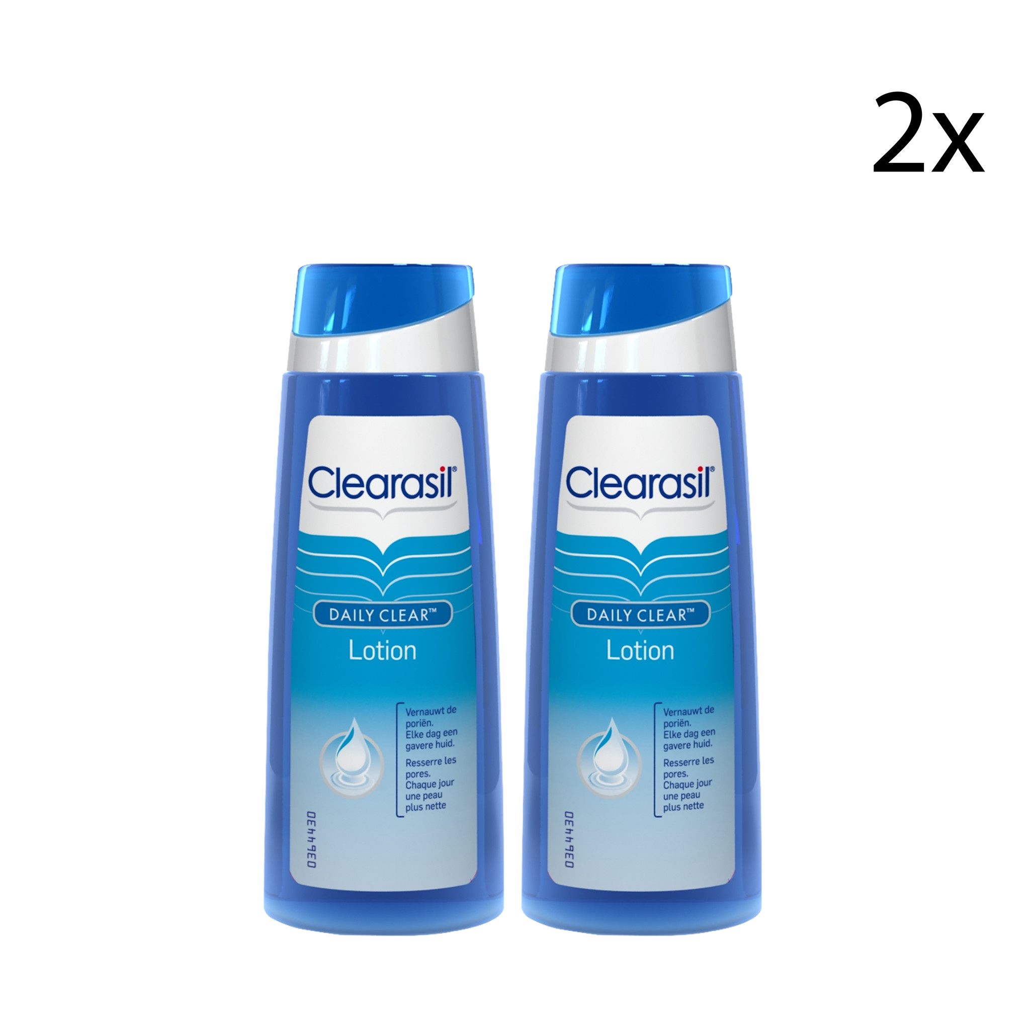 Clearasil Reinigingslotion Daily Clear 200ml x2