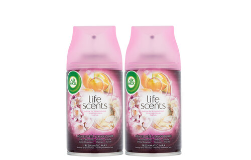 Air Wick Freshmatic Automatische Spray Luchtverfrisser - Life Scents Zalige Zomer - Navulling 250ml x2