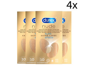 Durex Condooms Nude XL 10st x4