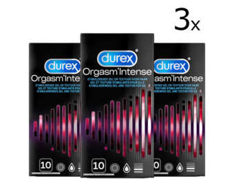 Durex Condooms Orgasm Intense 10st x3