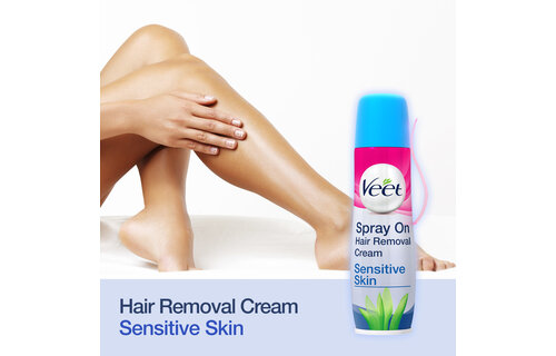 Veet Spray On Sensitive 150ML - 6 Stuks - Voordeelverpakking