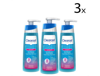 Clearasil Ultra Gel Wash 200ML - 3 Stuks - Voordeelverpakking