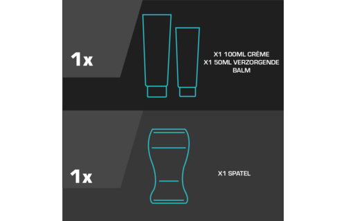 Veet Men Ontharingskit voor Intieme Delen - Ontharingscrème en Aftercare balsem - x6