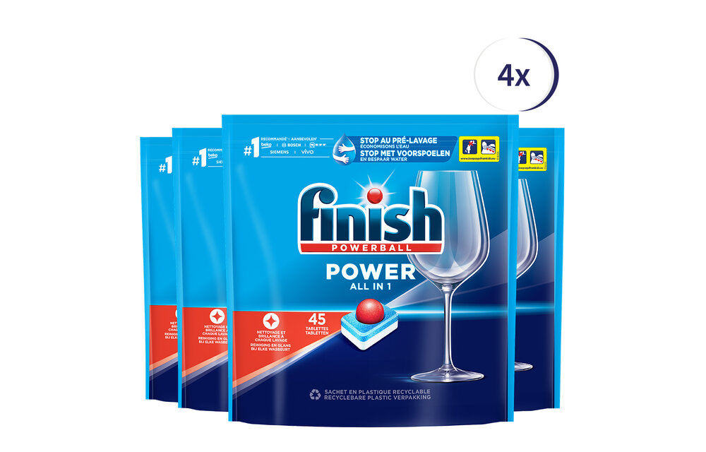 Finish Power All in One - 180 Capsules - Halfjaarbox