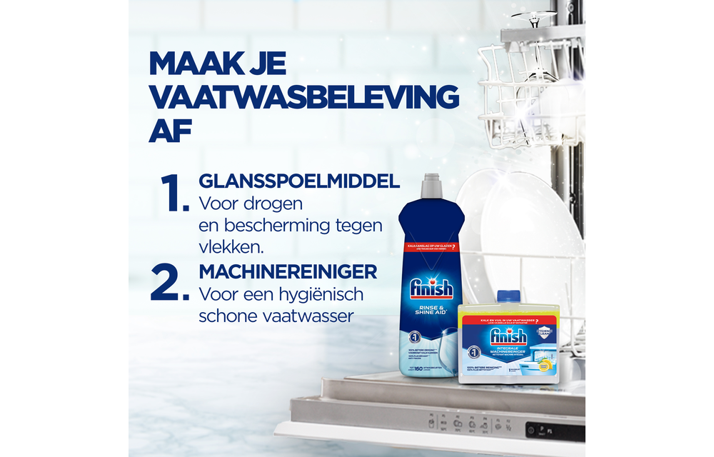 Finish Power All in 1 Regular Vaatwastabletten - 45 Stuks x4