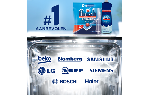 Finish Power  All in One - 180 Capsules - Halfjaarbox