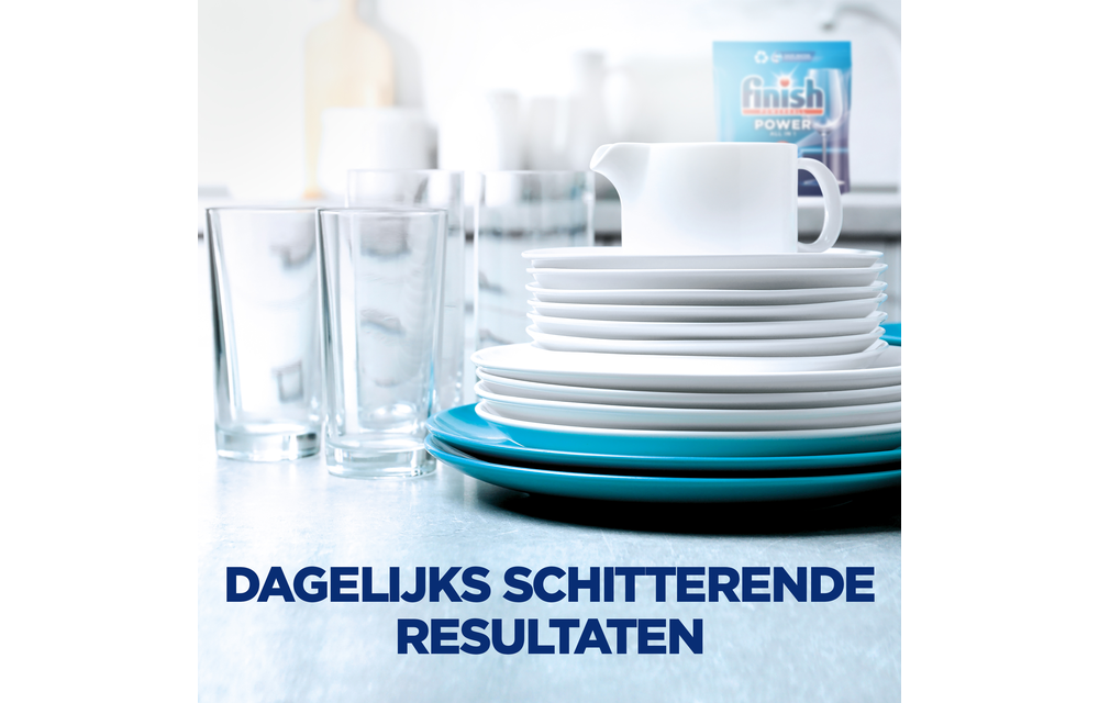 Finish Power All in 1 Regular Vaatwastabletten - 45 Stuks x4