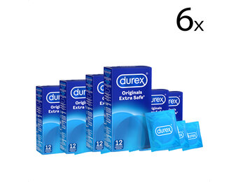 Durex Condooms Extra Safe 12st x6